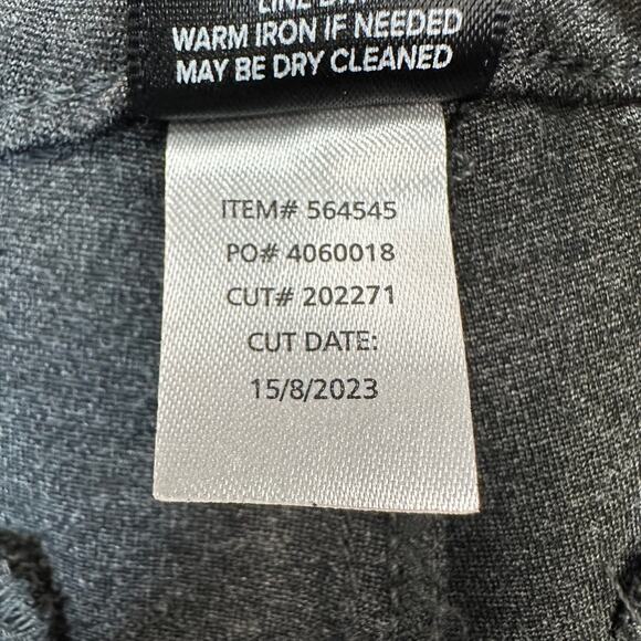 Studio by Torrid Trouser Slim Boot Pants SZ 16R Dark Charcoal Heather Ponte Knit - Picture 8 of 13